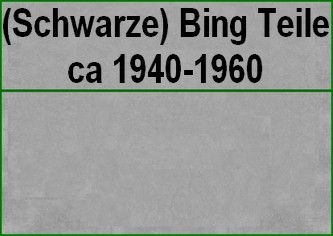 Schwarze Bing Teile (Cadmiert)